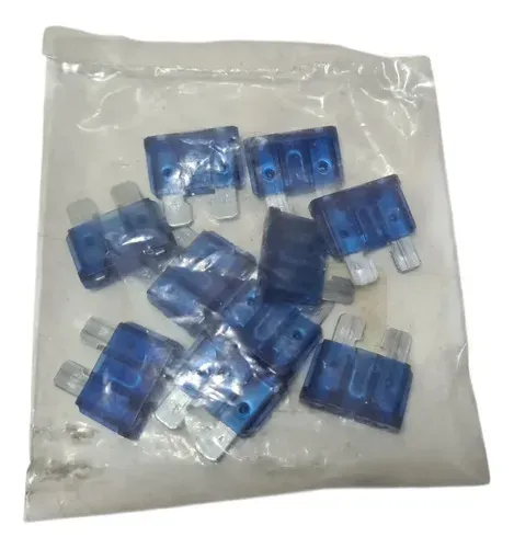 Kit 10 Fusível Eletrico Lamina 15 Amp Meteoro 15v