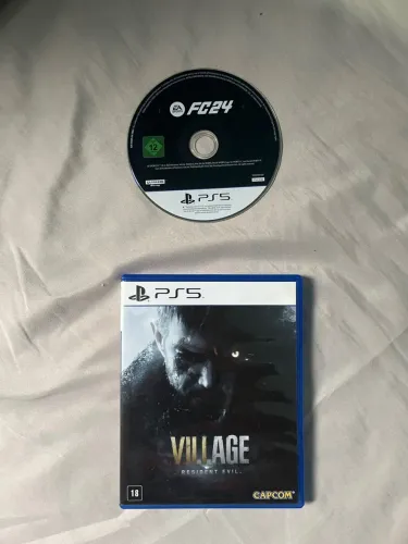 Residente evil village ps5 ++ fc 24 de brinde
