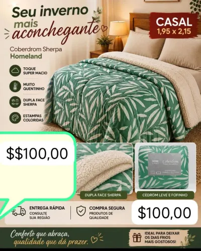 coberdron sherpa casal novos