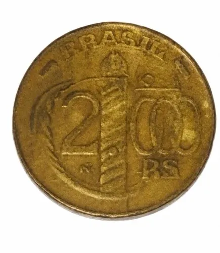 Moeda Brasil 2000 REIS 1938-XF RARO