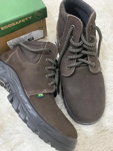 Bota de segurança Ecosafetty com CA N? 39