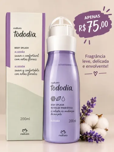Kit tododia algodão 