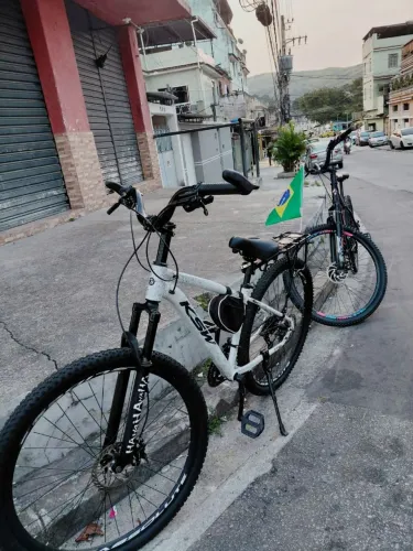 Bicicleta aro 29 ksw em excelente estado de conservação ótima pra quem busca conforto