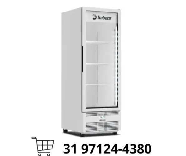 Freezer Vertical Imbera Porta de Vidro 565L