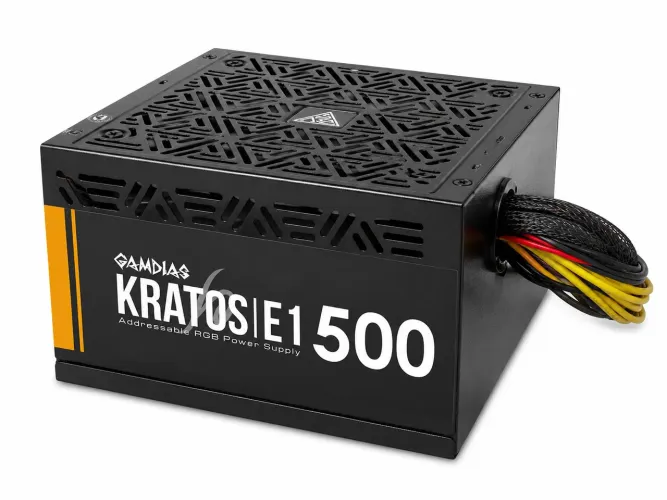 Fonte Gamdias Kratos E1 500W 80 Plus - Excelente Estado