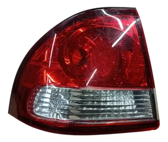 Lanterna Corsa Sedan 2011 2014 Traseira Esquerda Detalhe Esquerdo/motorista Vermelho