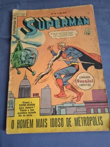 Gibi - Superman - n. 82 - EBAL - outubro 1962