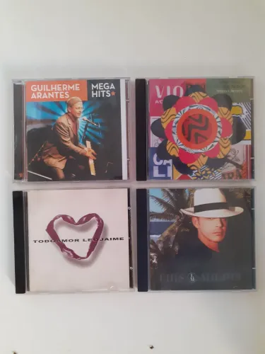 Cds combo Guilherme Arantes, Marisa Monte , Leo Jaime, Luís Miguel 