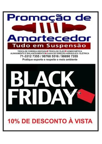 Promoção " nossa Black Friday continua "