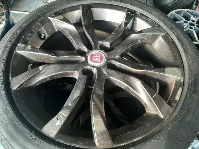 Roda aro 17 Fiat Gran Siena europeu  Bronze 4x98