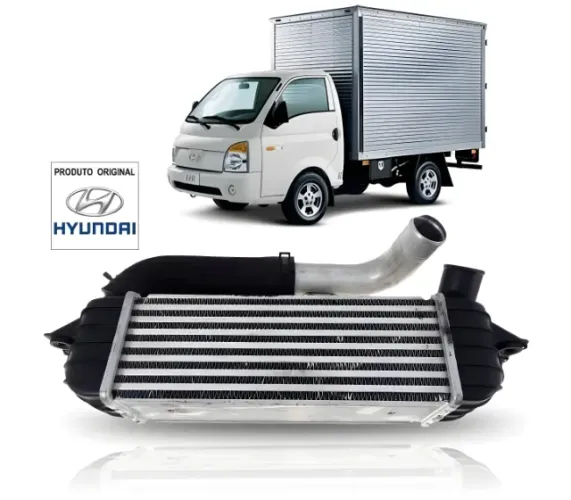 radiador intercooler - Hyundai HR (5 marchas) 2004 a 2012.