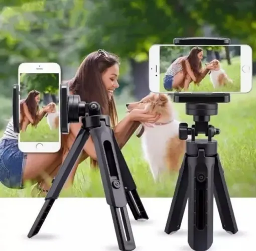 Mini tripé suporte para celular LT-2006 selfie e videos