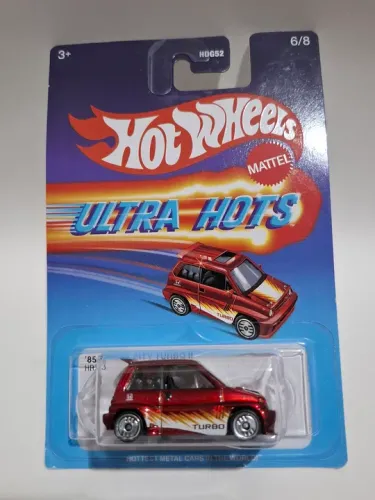 85 Honda City Turbo - Hotwheels Ultra Hots
