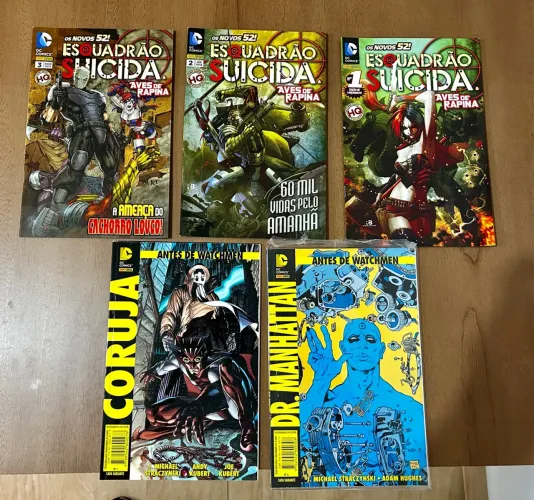 Coleção HQ história em quadrinhos