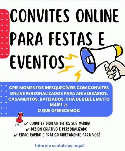 Serviço de convite online 