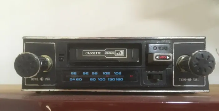 Radio Toca fitas Tkr crf-159M cara preta revisado completamente