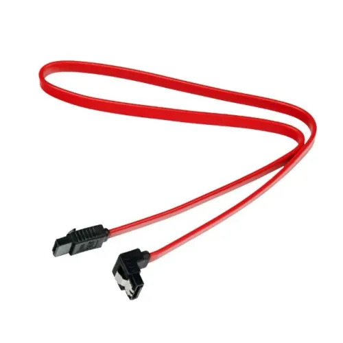 Cabo de Dados SATA II L90º 3GBs PlusCable PC-CBST03 com Trava 50cm - WZetta