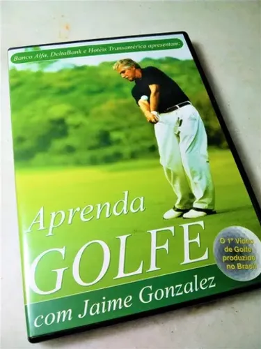 DVD Aprenda Golfe Com Jaime Gonzalez - Novo - R$ 270,00