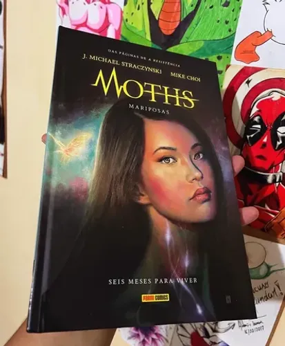 Moths mariposas capa dura nova