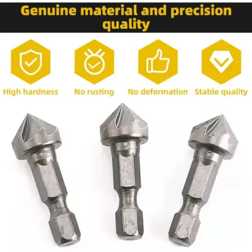 Kit Escareador Aço Rápido 5 Cortes Amana Tool 3 Peças -  COD 225