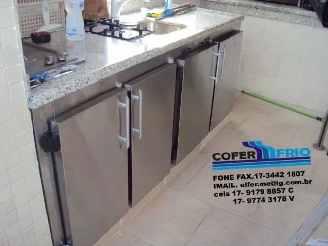 Balcão Residencial Refrigerado (Gourmet)
