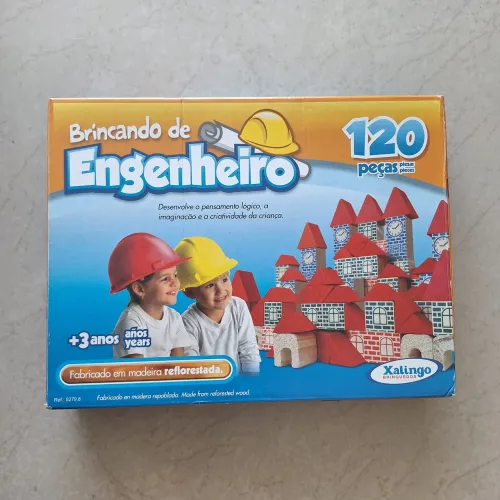 Brincando de Engenheiro 120 peças 