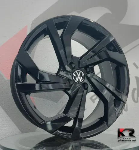 Rodas Novas VW -Acabamento Black-Diversos Aros