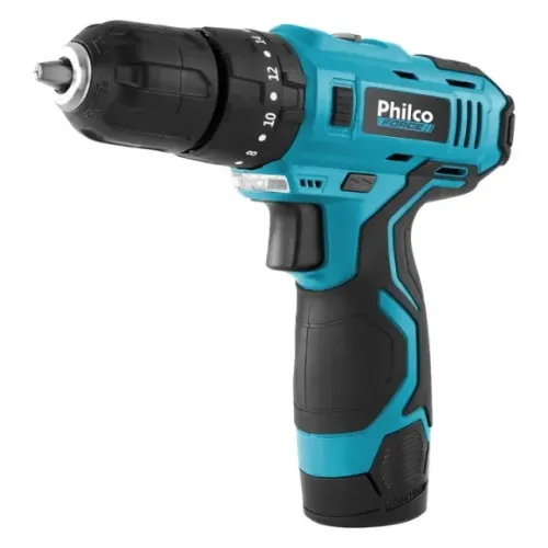 Parafusadeira Philco Force 3 em 1 Maleta 1500rpm - Fazemos Entregas!
