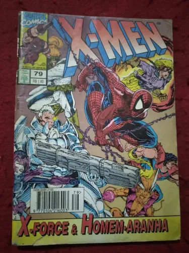 HQ X-Men #79 - X-Force & Homem-Aranha - Abril 1995