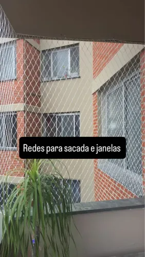 Redes de proteção para sacadas e janelas