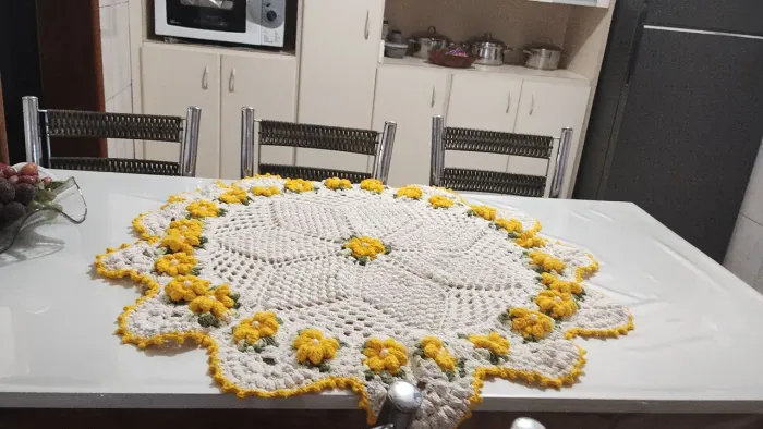 Centro de Mesa artesanal lindo!