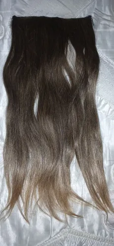 Mega Hair Castanho Claro - Estilo TIC-TAC