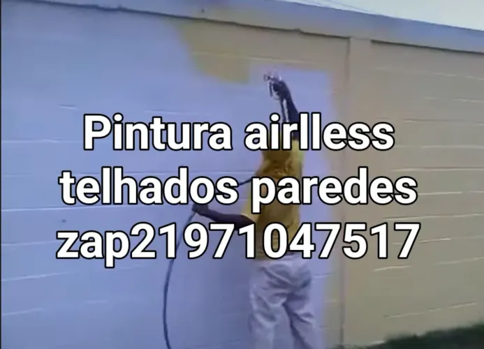 Serviços de pintura airlless 