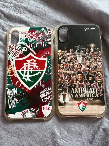 Capinhas para iPhone XR Fluminense [Go Case] 