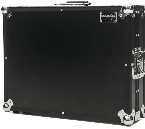 Hard Case Preta para Numark Mixtrean Pro - Case Rígido para Equipamentos de Som - SOMCASE