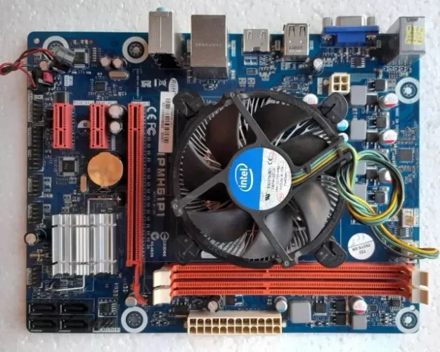 Kit Placa Mãe Lga 1155+Core I3 3.30Ghz+4Gb Memória 3ª Geração