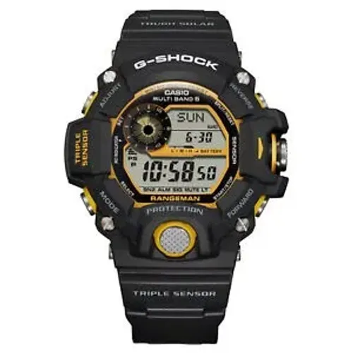 Casio G-shock Preto Amarelo Rangeman Pittsburgh Gw9400y-1