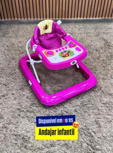 Andador Infantil - Diversas Cores! Masculino e feminina 