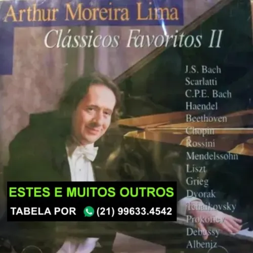 3 Cds Arthur M. Lima.. Mais de 800 cds disponíveis