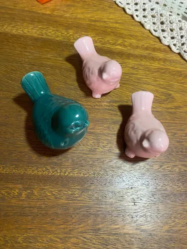 Pássaros decorativos 3 ,por 50,00