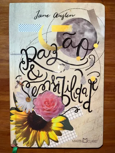 Livro Razão e Sensibilidade - Jane Austen (Edição capa dura Martin Claret)