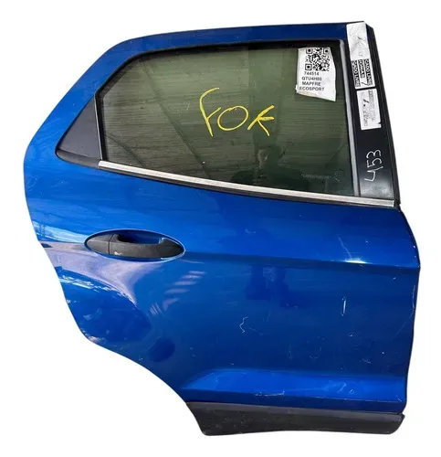 Porta Ecosport 2019/2020 Traseira Direita Azul