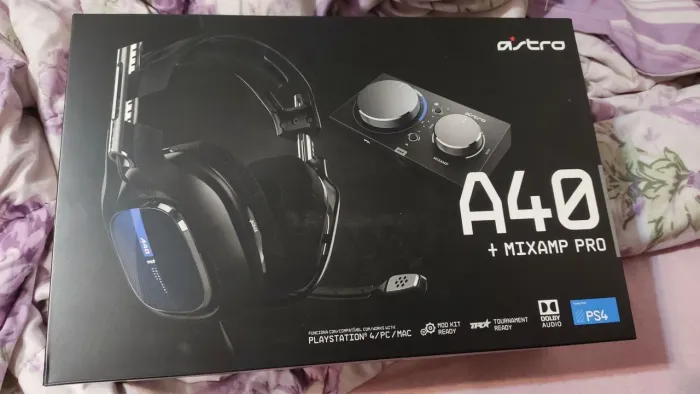 Headset astro a40 + mixamp completo 