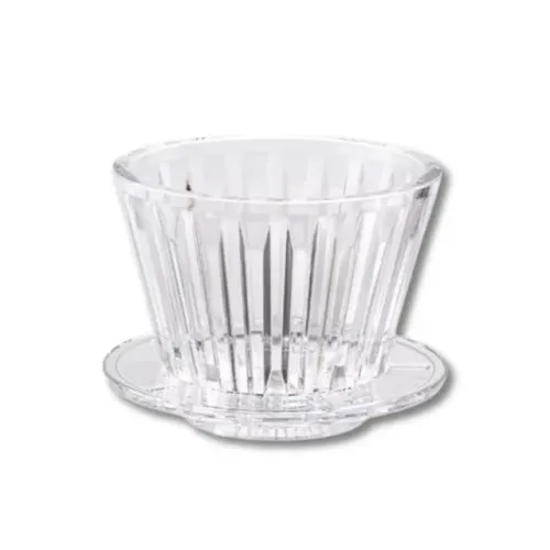 Suporte Porta Filtro Café Transparente Similar B75 Branco