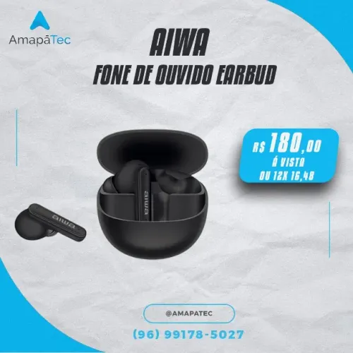 Fone De Ouvido AIWA Earbud