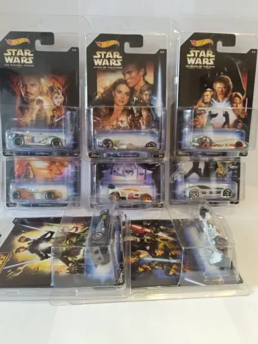 Hot Wheels 2014 Star Wars Rebels Clone Wars - set com 8 carrinhos