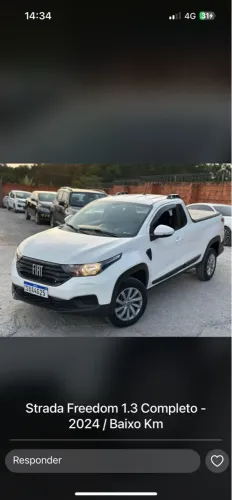 Strada 1.3 freedom 2024 completa 