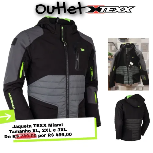 Jaqueta TEXX Miami. Outlet TEXX