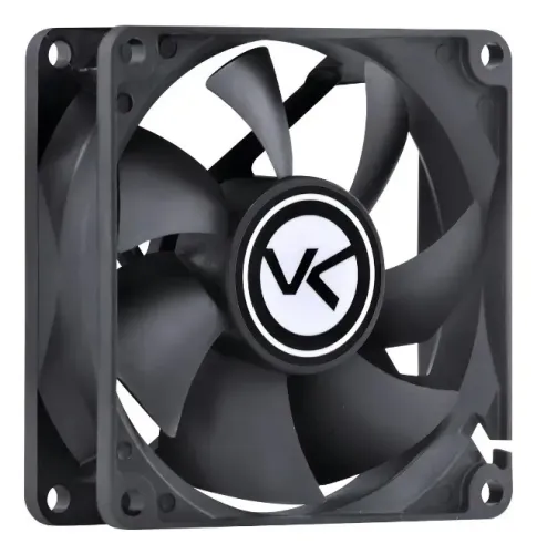 Fan Para Gabinete 80mm Preto - Cf80 Sem Leds
