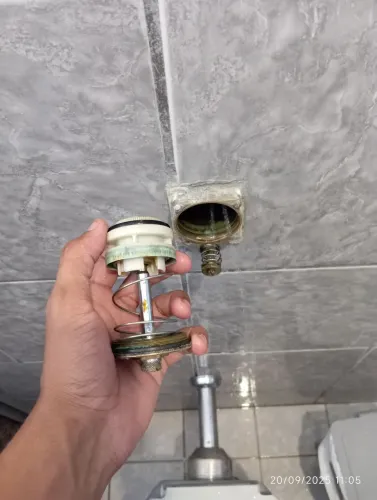 Reparo de descarga